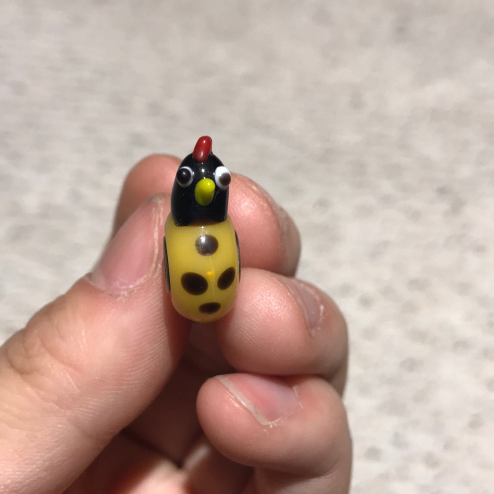 Pandora Bracelet Chicken Bead